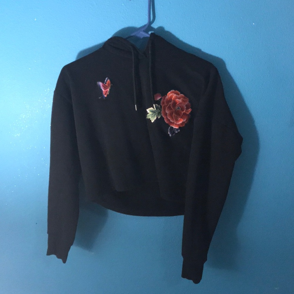 Crop hoodie